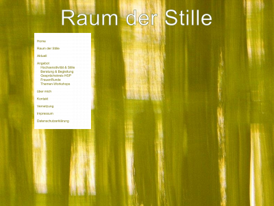 raum-der-stille-zuerich.ch snapshot