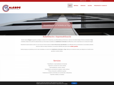 www.construccionesmagope.es snapshot