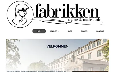 fabrikkentegneogmaleskole.no snapshot