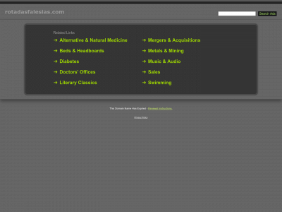 rotadasfalesias.com snapshot