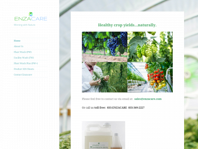 enzacare.com snapshot