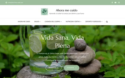 ahoramecuido.com snapshot