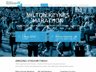 mkmarathon.com snapshot