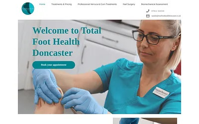 totalfoothealthdoncaster.co.uk snapshot