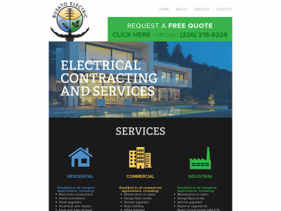 busatoelectric.com snapshot