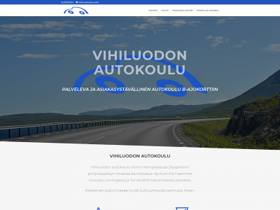 vihiluodonautokoulu.fi snapshot