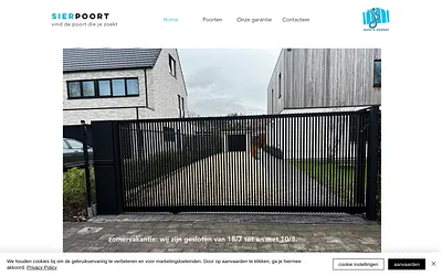 sierpoort.be snapshot
