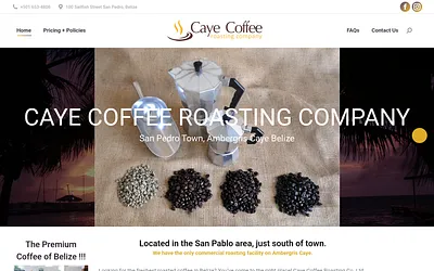cayecoffee.bz snapshot