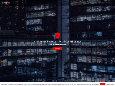 sensoris.lt snapshot