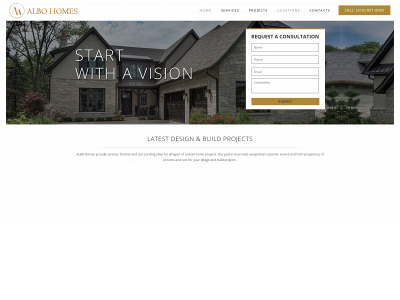 albohomes.ca snapshot