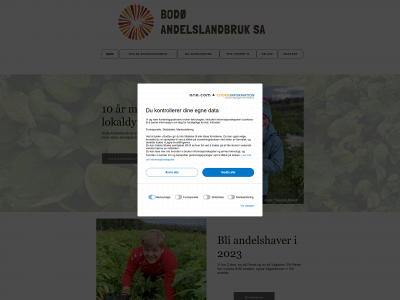 bodoandelslandbruk.no snapshot