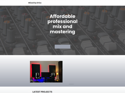mixedbydriss.com snapshot