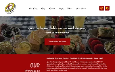 ajaxdiner.com snapshot
