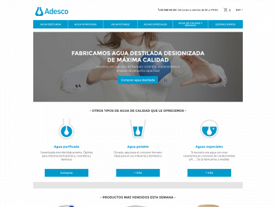 www.adescosa.com snapshot