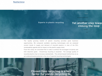 recycling-avenue.com snapshot