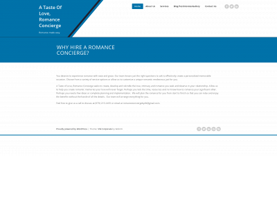 atasteofloveromanceconcierge.com snapshot