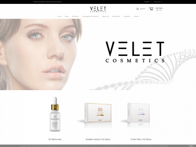 www.veletcosmetics.com snapshot