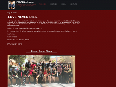 fadezbook.com snapshot