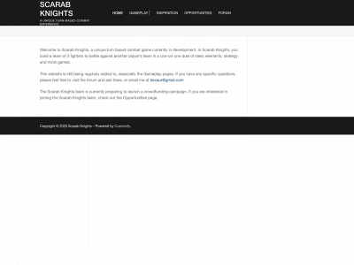 scarabknights.com snapshot