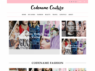 codenamecouture.com snapshot