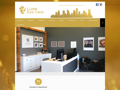 luxeeyecare.com snapshot