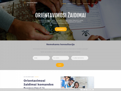 new.orientacines.lt snapshot