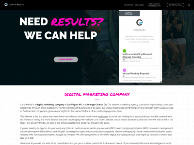 cartymedia.com snapshot
