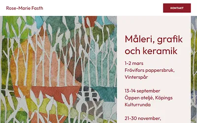 rosemariefasth.se snapshot