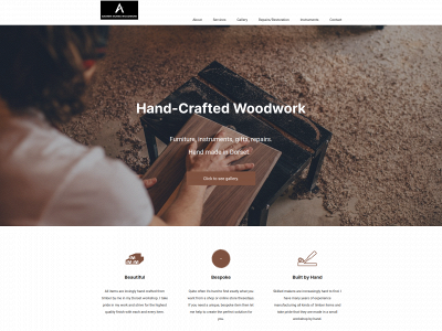 andrewmorriswoodwork.co.uk snapshot
