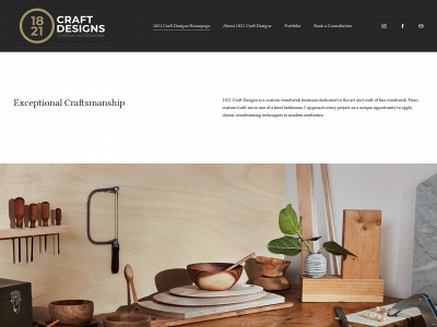 1821craftdesigns.com snapshot