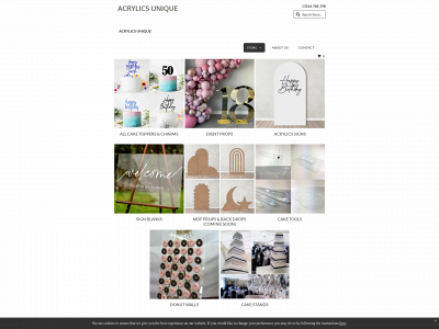 acrylicsunique.co.uk snapshot