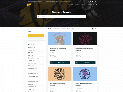 lembroidesigns.com snapshot