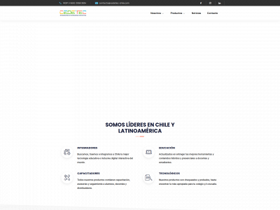 cedetec-chile.com snapshot