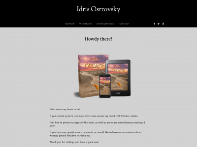 idrisostrovsky.com snapshot
