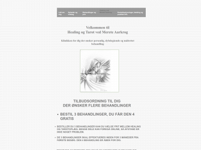 healing-merete-aarkrog.dk snapshot