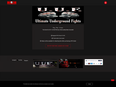uufights.com snapshot