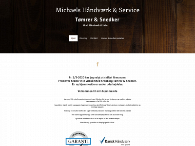 haandvaerkogservice.dk snapshot