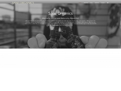 saneorganic.com snapshot
