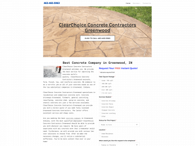 www.concretegreenwood.com snapshot