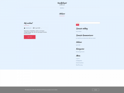 vaniljehuset.dk snapshot