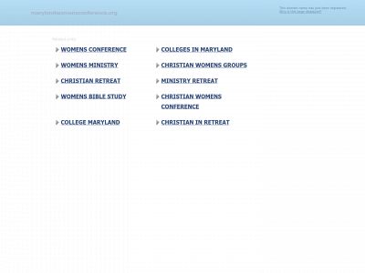 marylandwomensconference.org snapshot