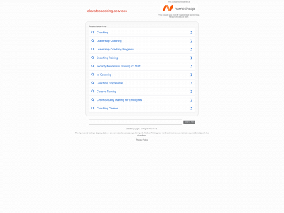 elevatecoaching.services snapshot
