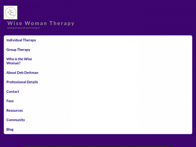 wisewomantherapy.com snapshot