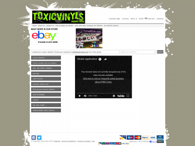toxicvinyls.com snapshot