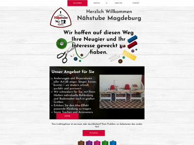 naehstube-magdeburg.de snapshot