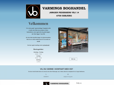 varmings.dk snapshot