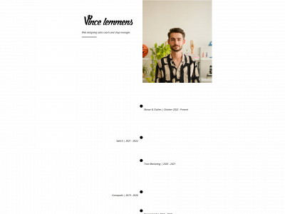 vincelemmens.be snapshot