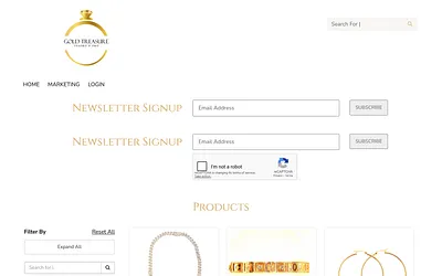 thegoldtreasure.com snapshot