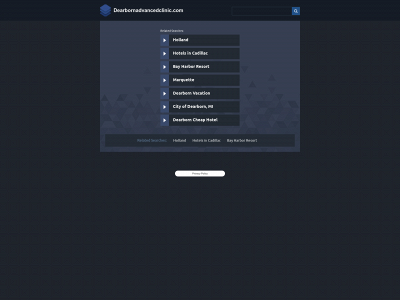 dearbornadvancedclinic.com snapshot