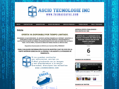 losmascaros.com snapshot